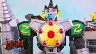 Power Rangers Zenkaiger DX ZenkaiJuOh MMPR Dragonzord QRex [upl. by Walworth464]