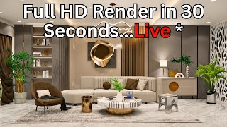 Enscape 40 Full HD Render in 30 Seconds LIVE 🔥 [upl. by Hagen]