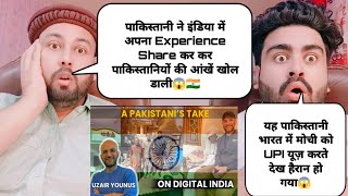 This is Indias Momentquot  Pakistani Share His India Experience  Pakistani Shocked On India UPI [upl. by Aihsit]