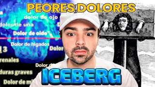 ICEBERG DE LOS PEORES DOLORES 💀🧊 [upl. by Winfrid]