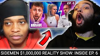 CASTILLO VS EVERYONE 😂  REACTING TO SIDEMEN 1000000 REALITY SHOW INSIDE EP 6 [upl. by Whit]