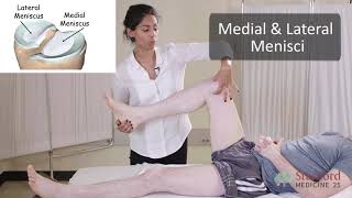 The Exam for Knee Pain  Stanford Medicine 25 [upl. by Kari]