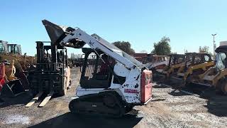 2016 Bobcat T450 Skid Steer Track Loader [upl. by Corrinne389]