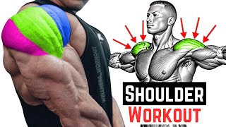 Shoulder Workout for Massive Gains  Build Strong Shoulders [upl. by Namref172]