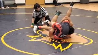 2024 UMBC retrievers open wrestling tournament Phillip Mendez VS Artin Hadighanavat [upl. by Alegna563]