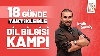 11Gün  Taktiklerle Dil Bilgisi  Fiilimsi  Kadir Gümüş  2024 [upl. by Lorrayne]