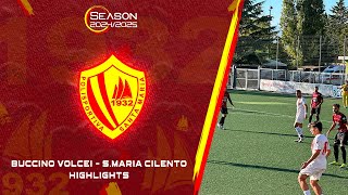 Buccino Volcei 31 Polisportiva Santa Maria Cilento  Highlights [upl. by Meek33]