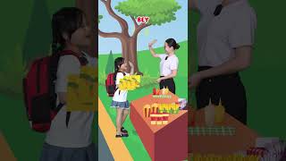 Bé học tiếng anh qua phim hoạt hình thực phẩm bẩn Dont Eat Dirty Food Video and cartoons for baby [upl. by Illyes484]