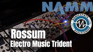 NAMM 2019 Rossum ElectroMusic Trident Oscillator [upl. by Doherty]