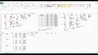 Pipe network analysis in Excel using Hardy cross method English [upl. by Hoj928]