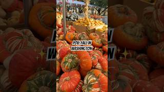 📍 Puyallup WA🍂🍁🎃travel pnw viral autumn fall subscribe seattle washington home vibes [upl. by Heindrick]