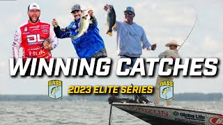 2023 Bassmaster Winners Circle Catches [upl. by Strawn]