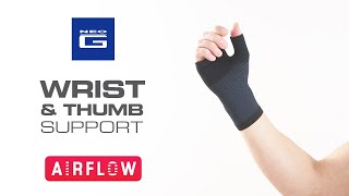 Neo G Airflow Wrist amp Thumb Support  How to Apply Guide [upl. by Oconnor]