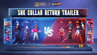 MLBB × KOF  Collab Encore Trailer  Mobile Legends BangBang [upl. by Etterraj]