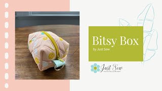 Bitsy Box  JUST SEW STUDIO [upl. by Naga]