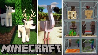 Top 12 Minecraft Mods Of The Week  Easy Villagers Into The Omega Iron Elytra Scuba Gear and More [upl. by Fugazy]