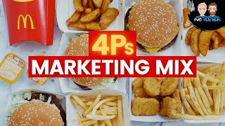 Marketing Mix 4Ps  McDonalds Examples [upl. by Selimah997]