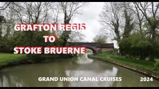 Grafton Regis to Stoke Bruerne in a named storm [upl. by Nomihs]