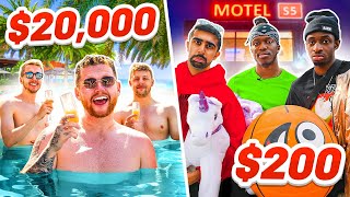 SIDEMEN 20000 VS 200 HOTEL EUROPE EDITION [upl. by Ainoet209]