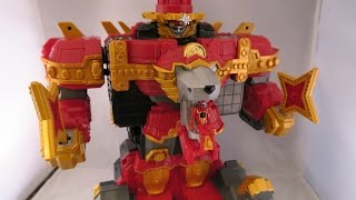 DX Lion HaOh Review Shuriken Sentai Ninninger [upl. by Suiraj]