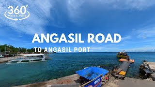 Angasil Road to Angasil port  360° VR Video amp Audio Walking Tour [upl. by Jensen862]