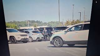 Cartersville Police Officer Meeting A Female At The Kroger Parking Lot Cartersville GA 83124 [upl. by Conger503]