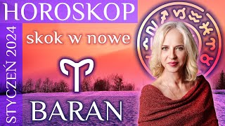 BARAN  horoskop na styczeń 2024 [upl. by Cherish]