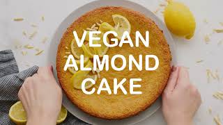 Vegan Almond Cake [upl. by Annaillil]