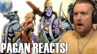 The 10 Avatars of Vishnu  Hindu Mythology  Pagan Reacts [upl. by Alanah]