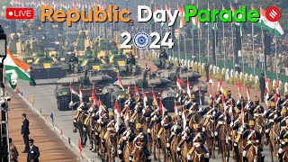 Republic Day Parade 2024 India Celebrates 75th Republic Day  26 January Parade [upl. by Imas]