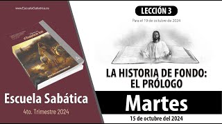 Escuela Sabática  Martes 15 de octubre del 2024  Lección Alumnos [upl. by Anwahsar]