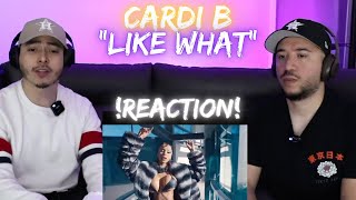 Cardi B  Like What Freestyle MUSIC VIDEO REACTION [upl. by Notsua]