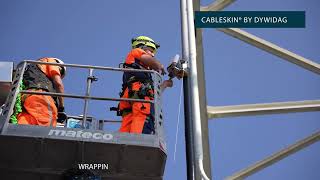 DYWIDAG Cableskin® Solution for Merwedebrug in Gorinchem [upl. by Ahon]