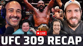 🔴 UFC 309 Recap with Ray Longo  GOAT Jon Jones  UFC Macau Picks  Aspinall or Pereira  AampF525 [upl. by Atnod81]