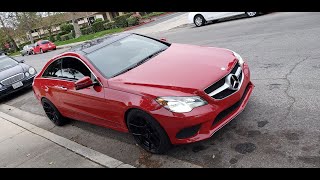 MERCEDES E350 CABIN amp ENGINE AIR FILTER REPLACEMENT [upl. by Nyleuqcaj755]