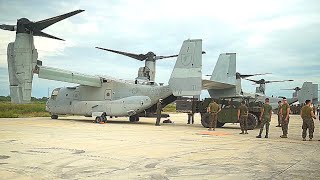 Osprey Deployed Rapid Relief After Typhoon Julian in the Philippines [upl. by Bensky]