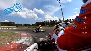 Wackersdorf KZ2 2018  BirelART  TM KZ10b  Shifter kart training  22 [upl. by Iorgo777]