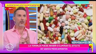 ¡La toronja y otros alimentos que debes evitar al tomar algunos medicamentos  Sale el Sol [upl. by Wheelwright]