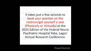 FNPH Yaba Research Conferences Extension of Abstract Submission Deadline [upl. by Liagiba604]