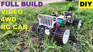 how to make remote control thar  4x4 offroad thar thar [upl. by Lokkin]