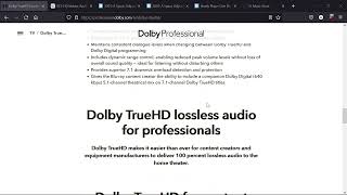 DTS HD Master Audio vs Dolby True HD  ¿Cuál es el mejor formato [upl. by Desdamonna662]