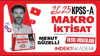 2025 KPSS A Grubu  Makro İktisat  Mesut GÜZELLİ  Tanıtım [upl. by Ztnaj]