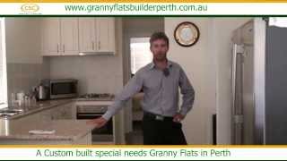 A Custom built special needs Granny Flats in Perth [upl. by Doig]