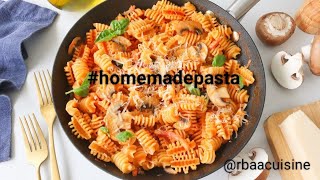 home made pasta without eggs process to make pasta  rbaacuisine [upl. by Alilak770]