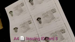 5500i4501i3501i 1 ID Card Copy to 8 copies on A4 paper  5500i kyocera id card A4 page 8 copy [upl. by Aras946]