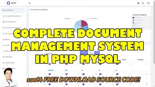 Complete Document Management System in PHP MySQL Free Download Source Code [upl. by Aillicsirp]