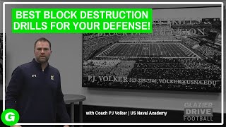 Best Block Destruction Drills for your Defense  Glazier Clinics [upl. by Armmat]