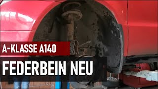 Mercedes A 140  Neues Federbein  Traggelenk  v101 👨‍🔧 [upl. by Sira378]