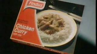 80s UK TV Advert  Findus Chicken Curry [upl. by Aztinay]