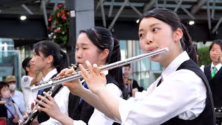 浜松市立高校 吹奏楽部「オーメンズ・オブ・ラブ」 [upl. by Silvestro]